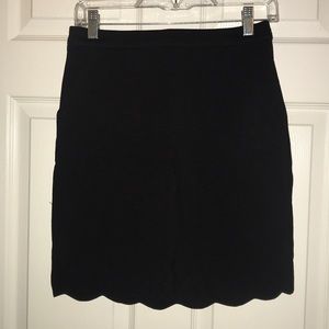 S Skies Are Blue Bernice Scallop Hem Skirt